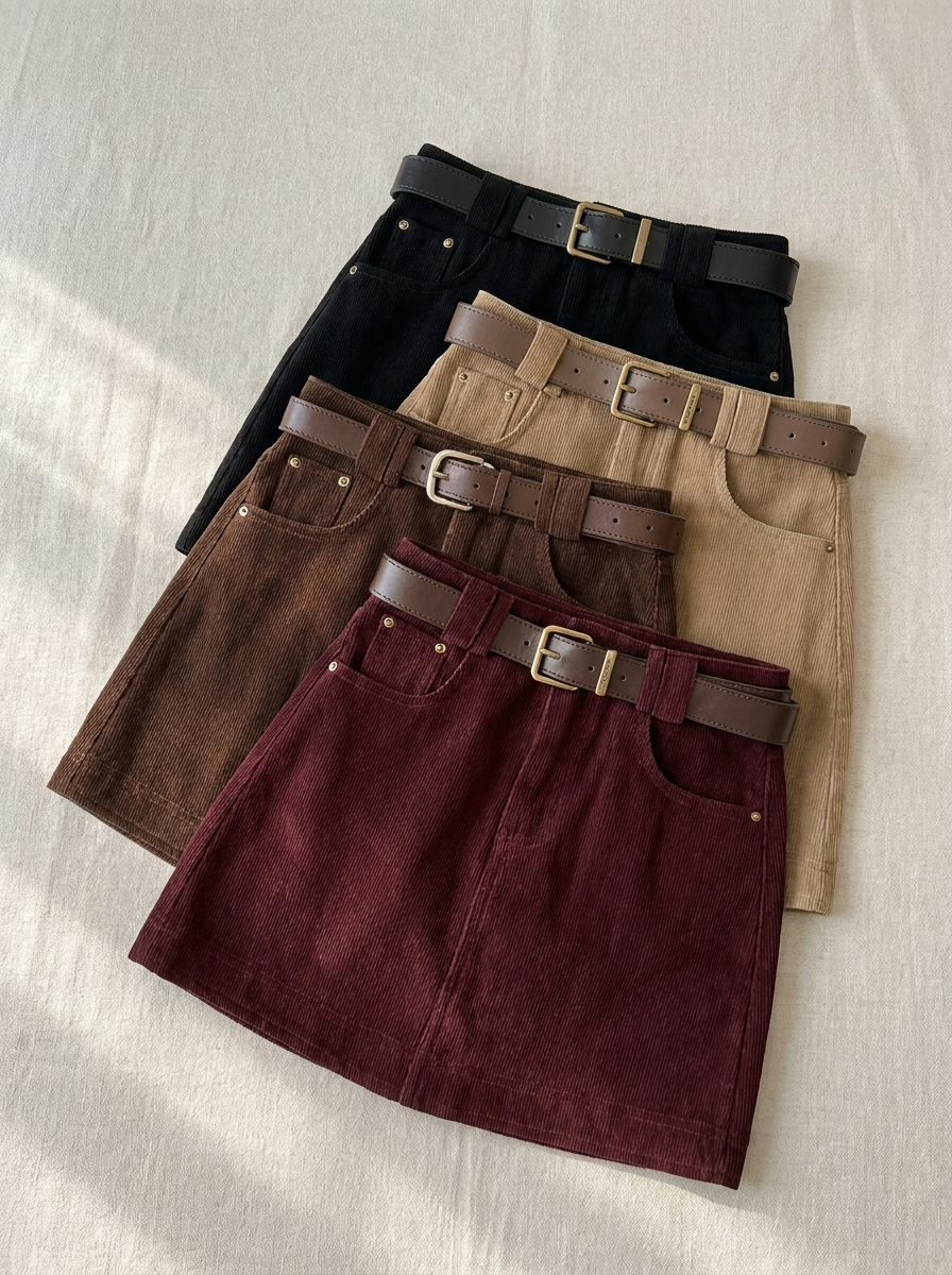 Falda Suede