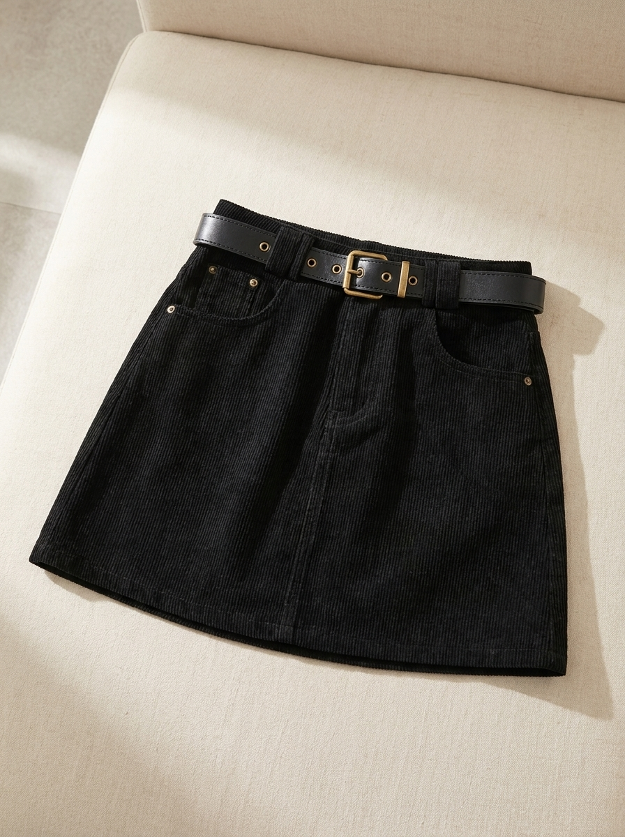 Falda Suede
