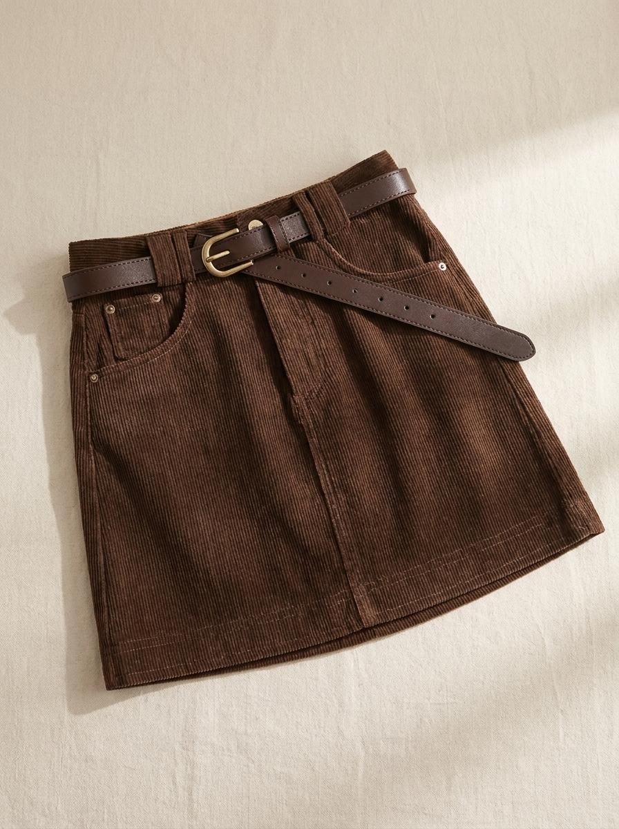 Falda Suede