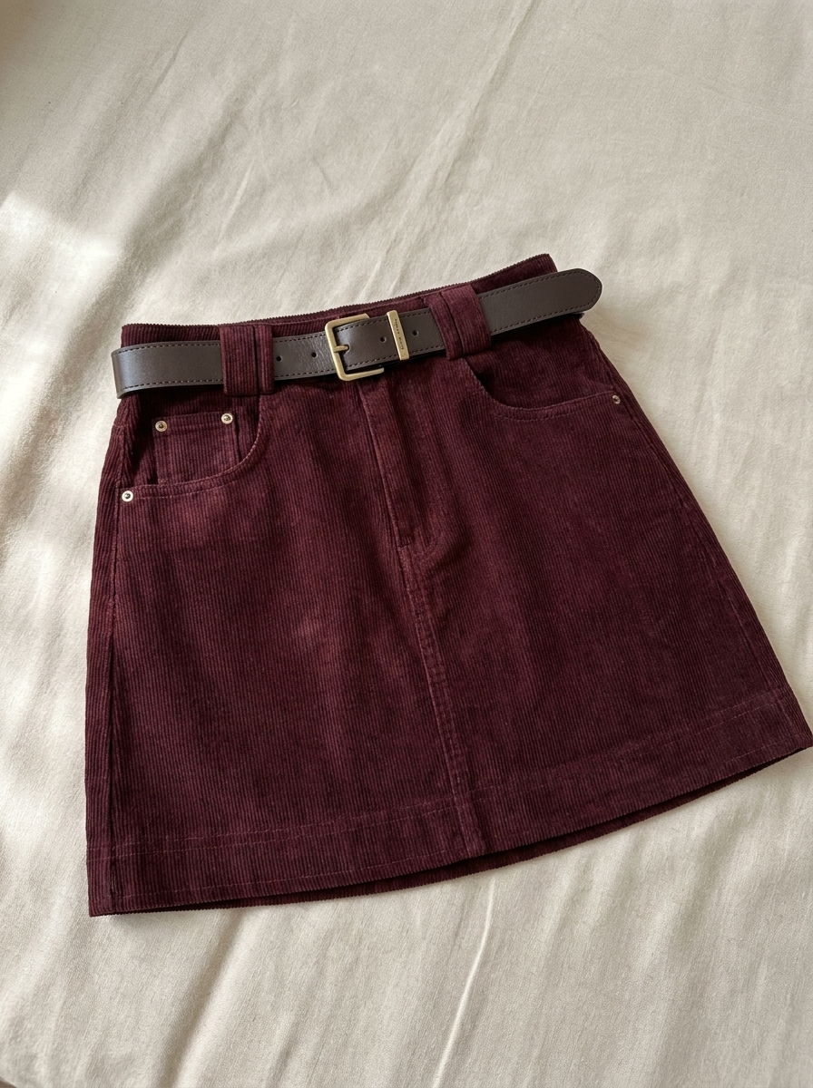 Falda Suede